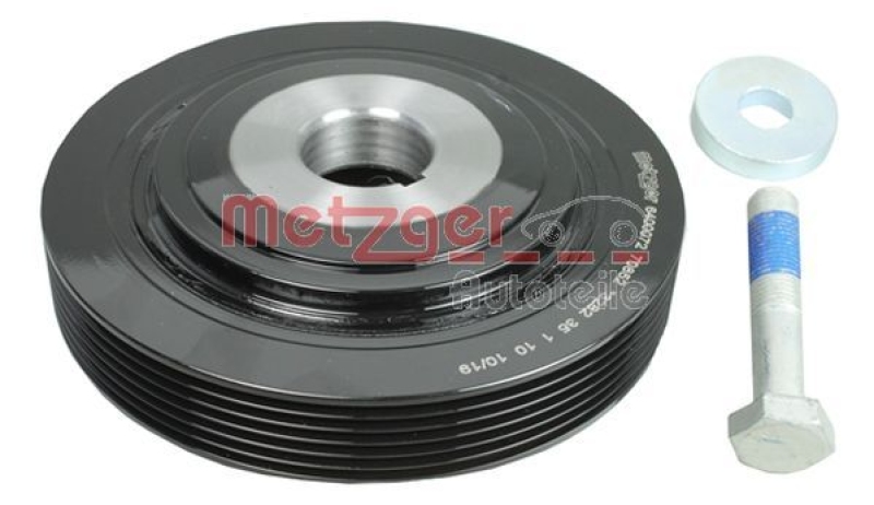 METZGER Belt Pulley, crankshaft KIT +