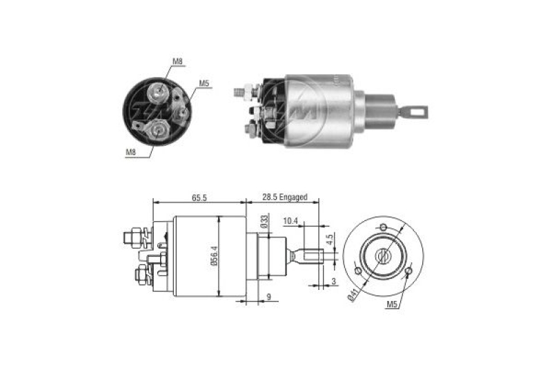 ERA Solenoid Switch, starter