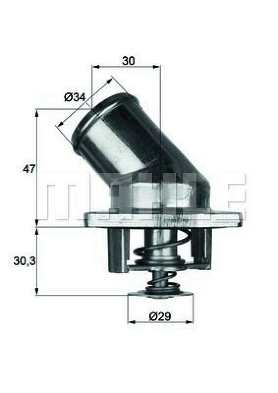 BEHR Thermostat, coolant