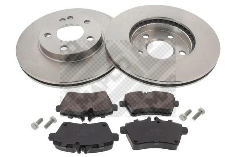 MAPCO Brake Set, disc brakes