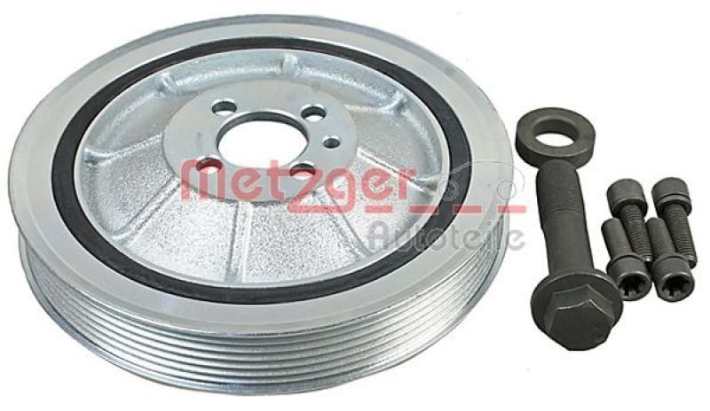 METZGER Riemenscheibe, Kurbelwelle KIT +
