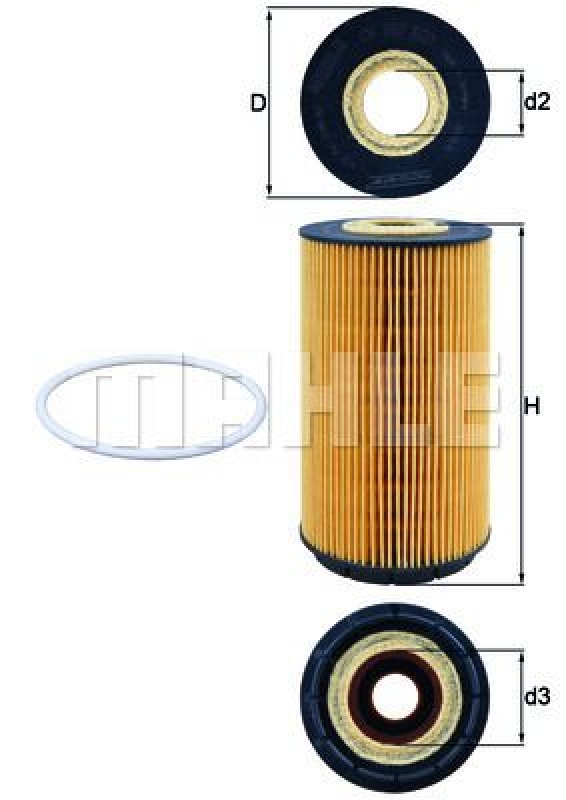 KNECHT Ölfilter