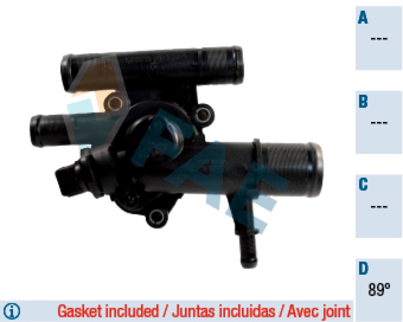 FAE Thermostat, coolant