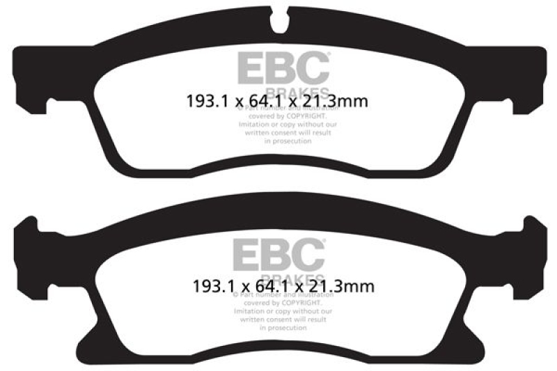 EBC Brakes Brake Pad Set, disc brake