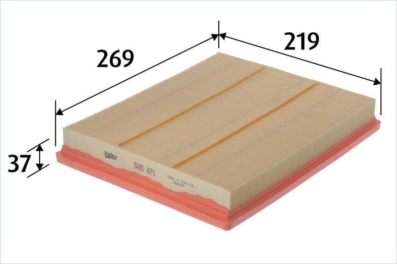 VALEO Luftfilter 585871