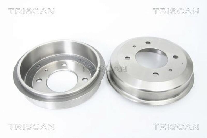 2x TRISCAN Brake Drum