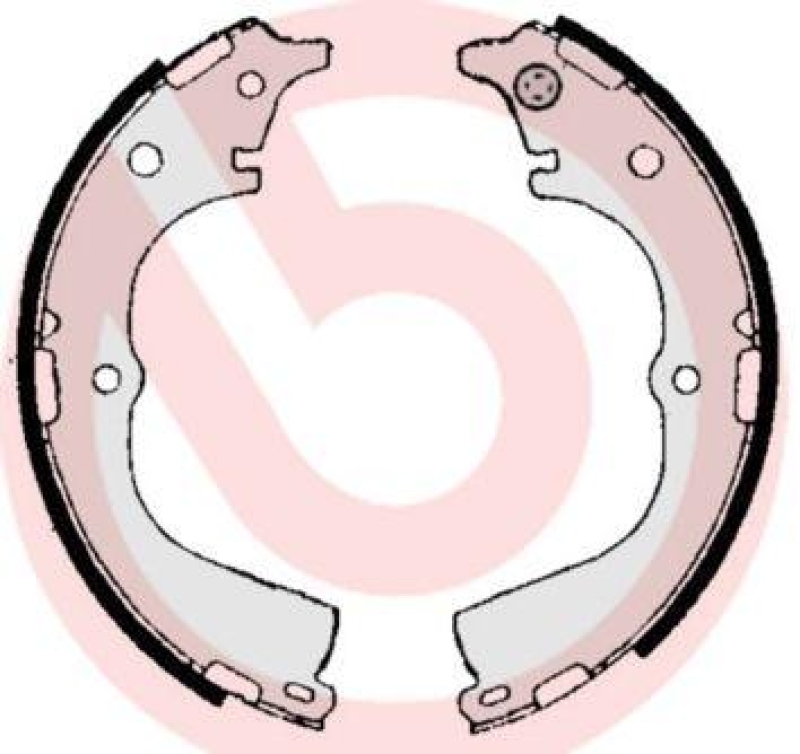 BREMBO Bremsbackensatz ESSENTIAL LINE S 83 533