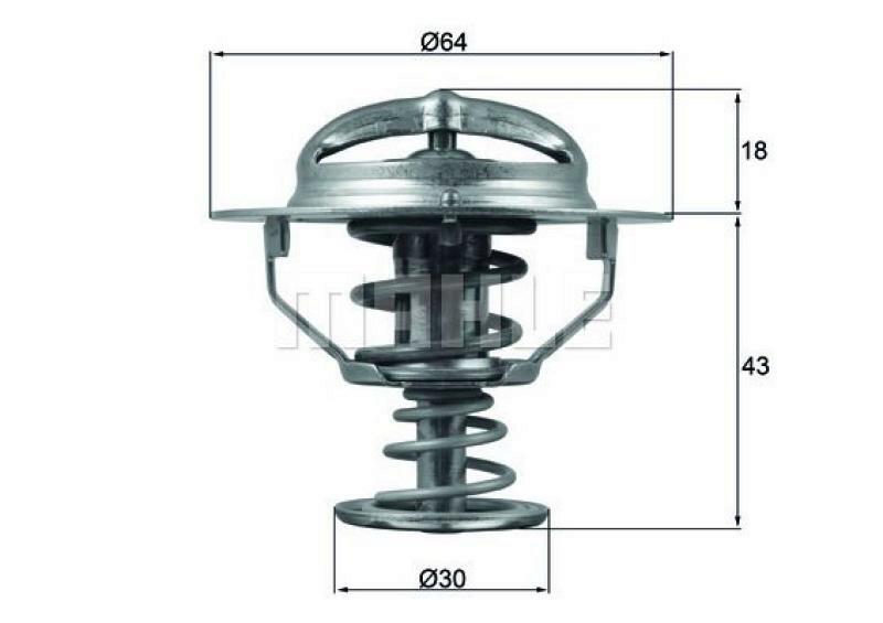 MAHLE Thermostat für Kühlmittel / Kühlerthermostat