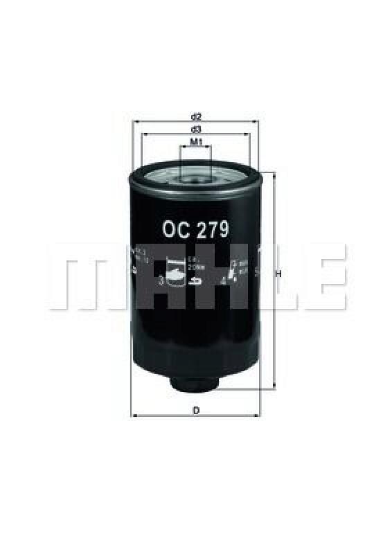 MAHLE Oil Filter