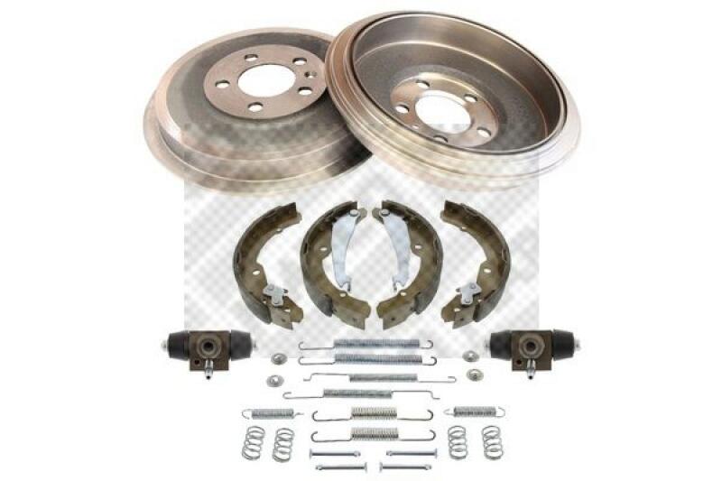 MAPCO Brake Set, drum brakes