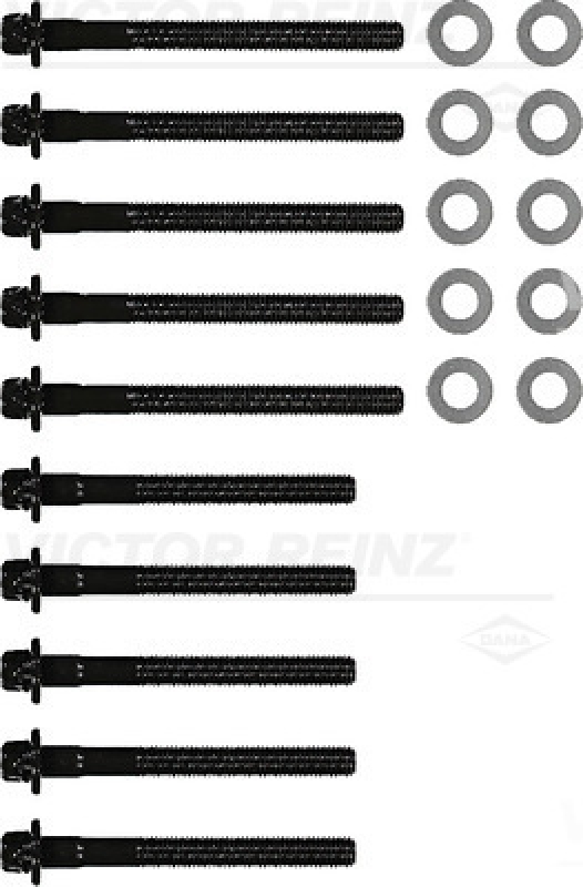 VICTOR REINZ Cylinder Head Bolt Set