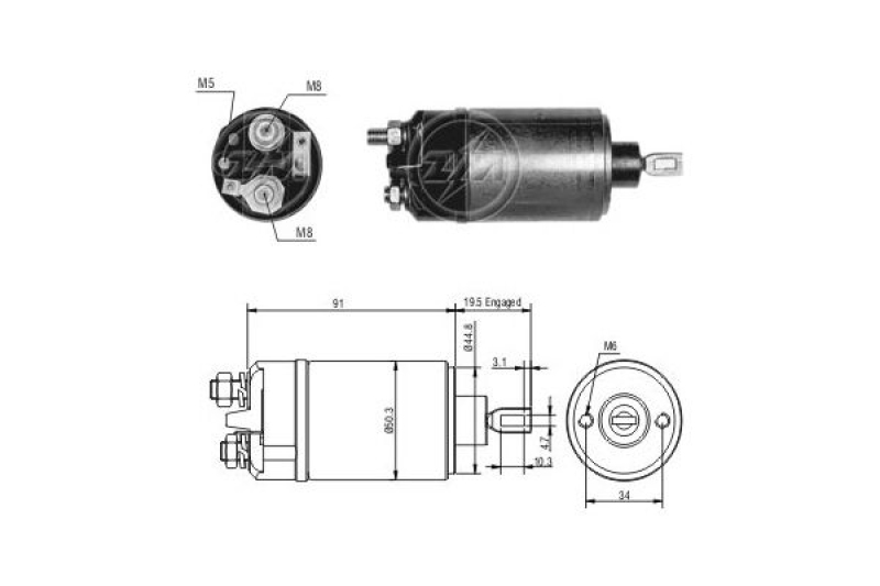 ERA Magnetschalter für Starter / Anlasser