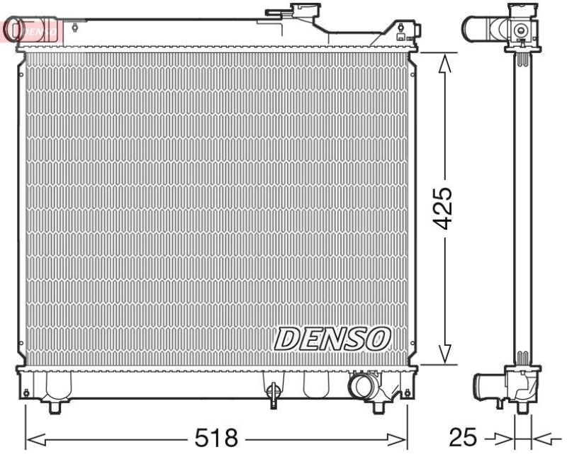 DENSO Kühler, Motorkühlung