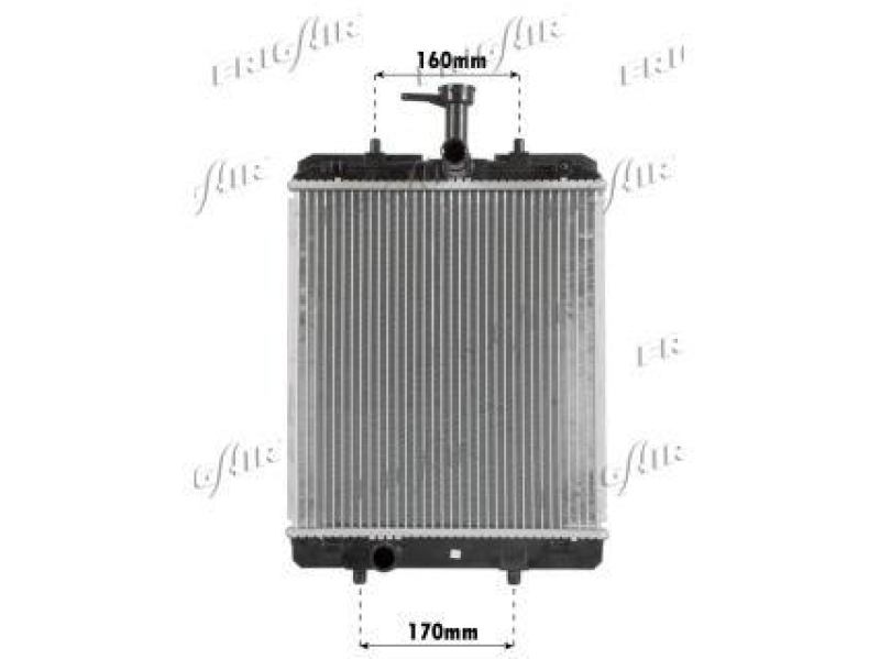 FRIGAIR Radiator, engine cooling