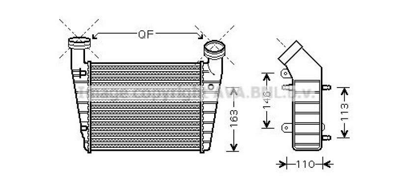 AVA QUALITY COOLING Ladeluftkühler