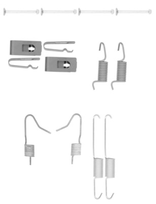 HELLA Accessory Kit, parking brake shoes