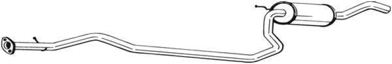 BOSAL Mittelschalldämpfer