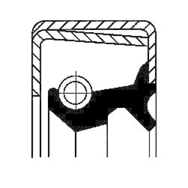 CORTECO Shaft Seal, wheel hub