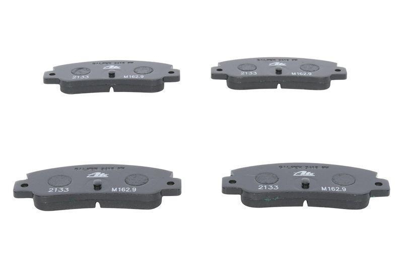 ATE Bremsscheiben 251.5mm + Bremsbel&auml;ge Hinten passend f&uuml;r Fiat Cro...