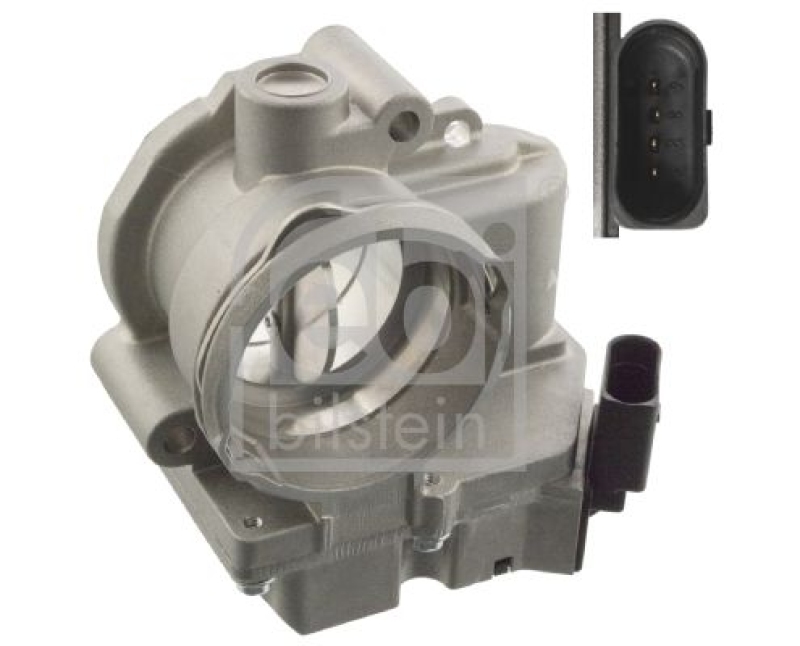 FEBI BILSTEIN Drosselklappenstutzen 12V passend für VW Polo Audi A2 1.4 ...