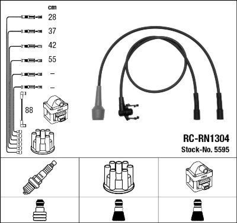 NGK Ignition Cable Kit