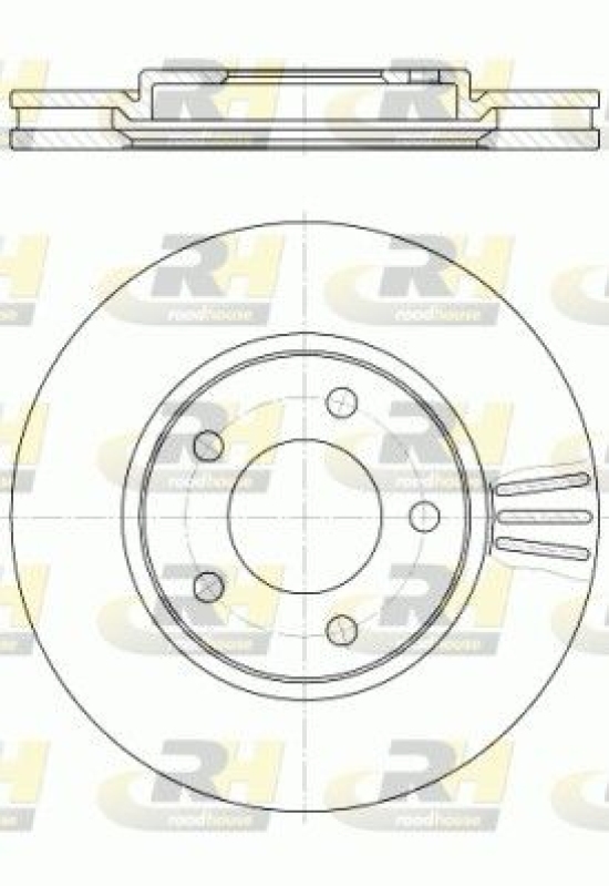 2x ROADHOUSE Brake Disc