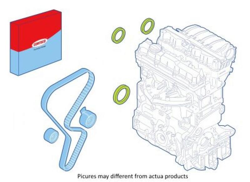 CORTECO Shaft Seal Set, engine