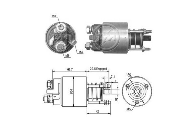 ERA Magnetschalter für Starter / Anlasser