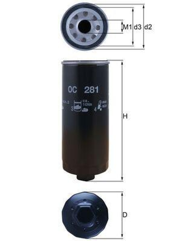 MAHLE Oil Filter