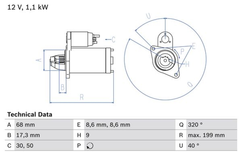 BOSCH Starter