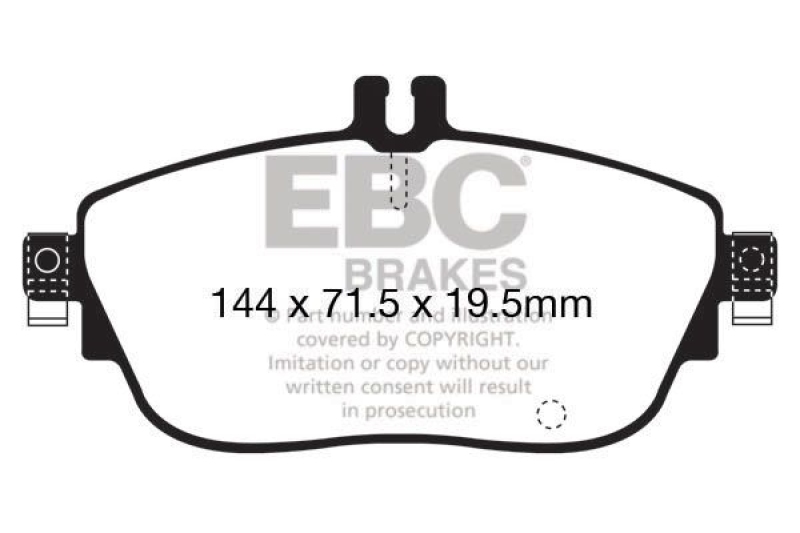 EBC Brakes Brake Pad Set, disc brake