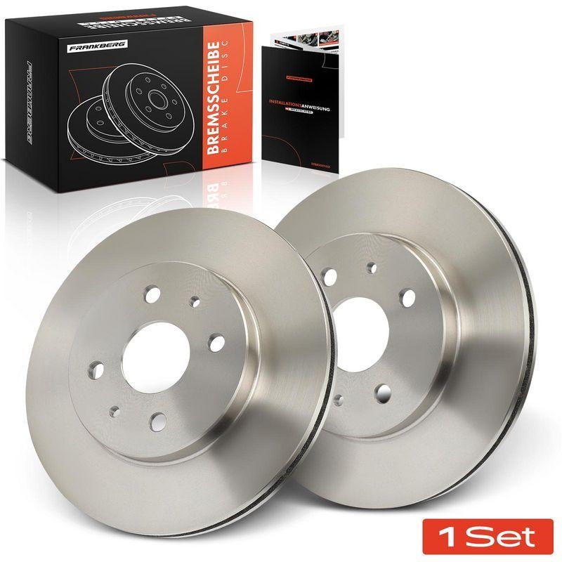 2x Frankberg Bremsscheiben Vorderachse 5481FB0034065