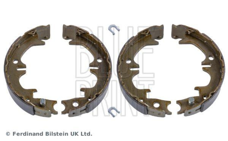 BLUE PRINT Brake Shoe Set, parking brake
