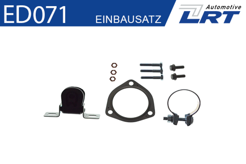 LRT Mounting Kit, catalytic converter