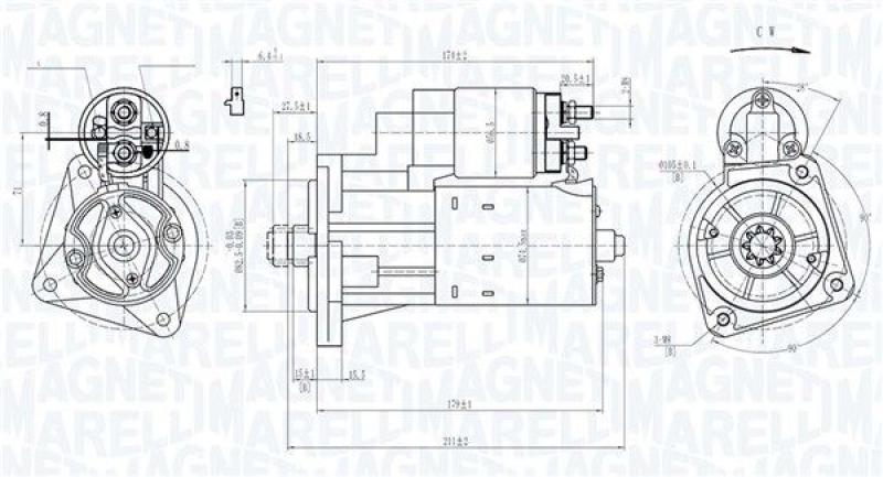 MAGNETI MARELLI Starter