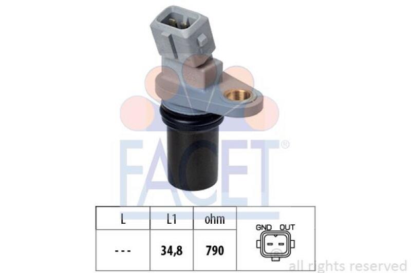 FACET Sensor, RPM Made in Italy - OE Equivalent
