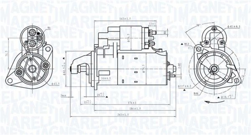 MAGNETI MARELLI Starter