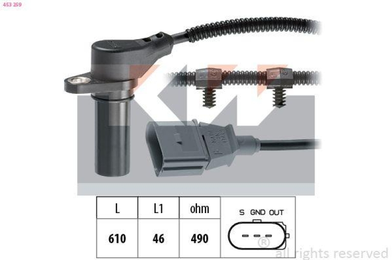 KW Impulsgeber, Kurbelwelle Made in Italy - OE Equivalent