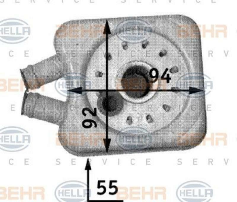 HELLA Ölkühler, Motoröl