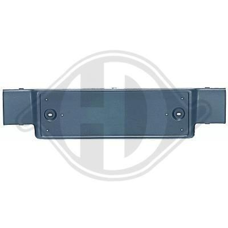 DIEDERICHS Kennzeichenhalter HD Priority Parts