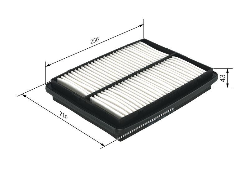 BOSCH Luftfilter 1 457 433 037