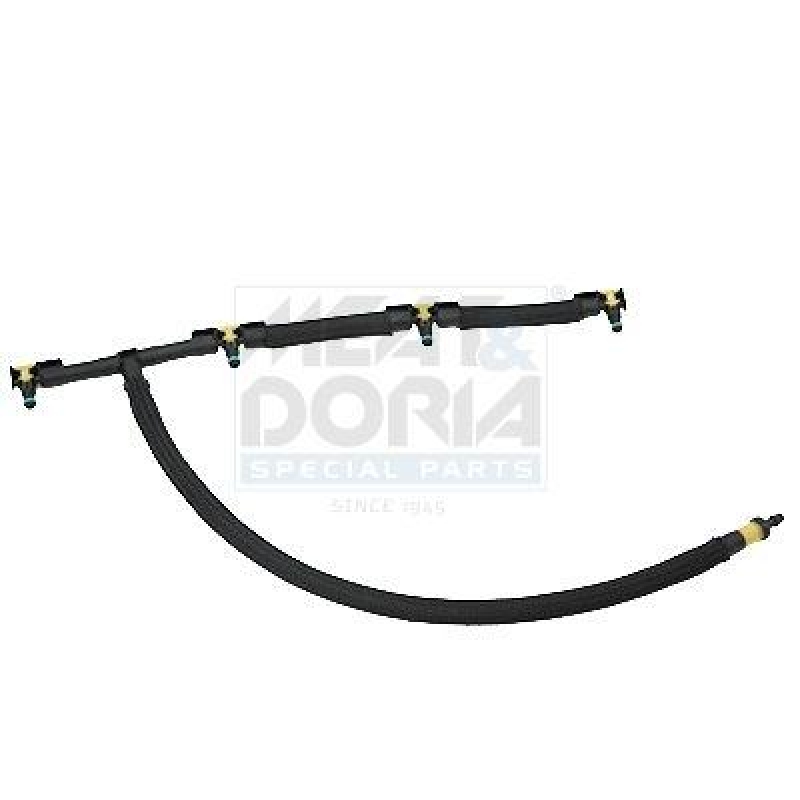 MEAT & DORIA Hose, fuel overflow