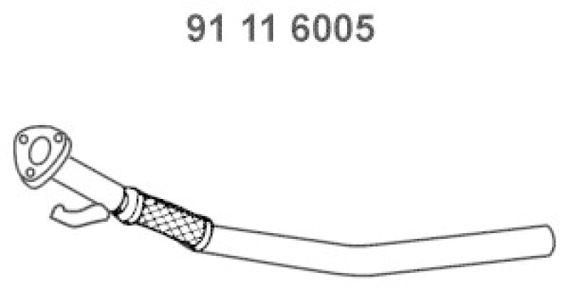 EBERSPÄCHER Exhaust Pipe