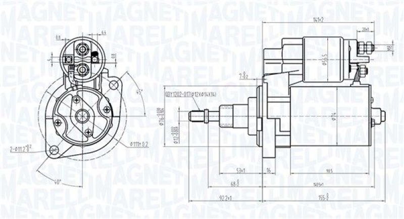 MAGNETI MARELLI Starter