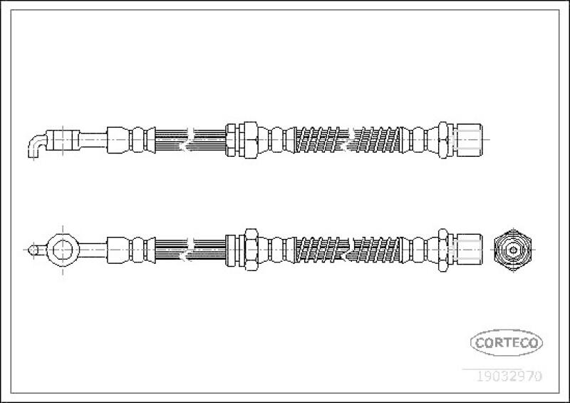 CORTECO Bremsschlauch