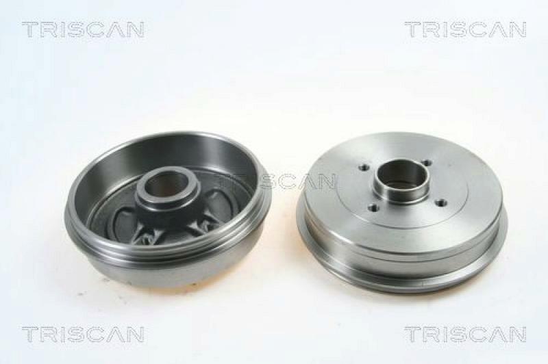 2x TRISCAN Bremstrommel 8120 14221