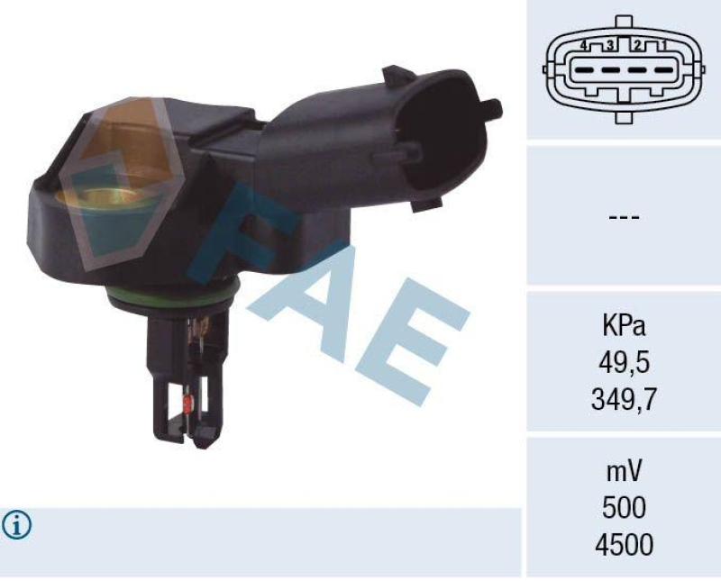 FAE Sensor, intake manifold pressure