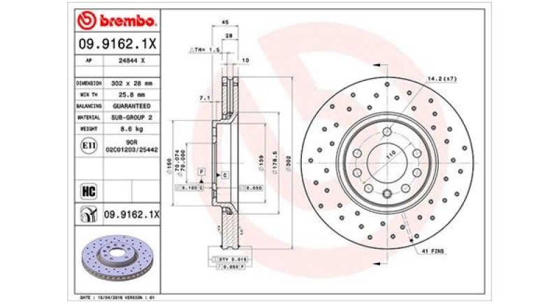 MAGNETI MARELLI Bremsscheibe