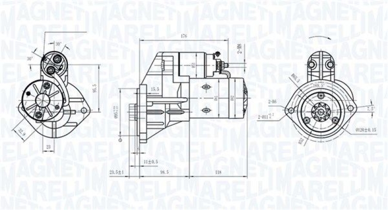 MAGNETI MARELLI Starter