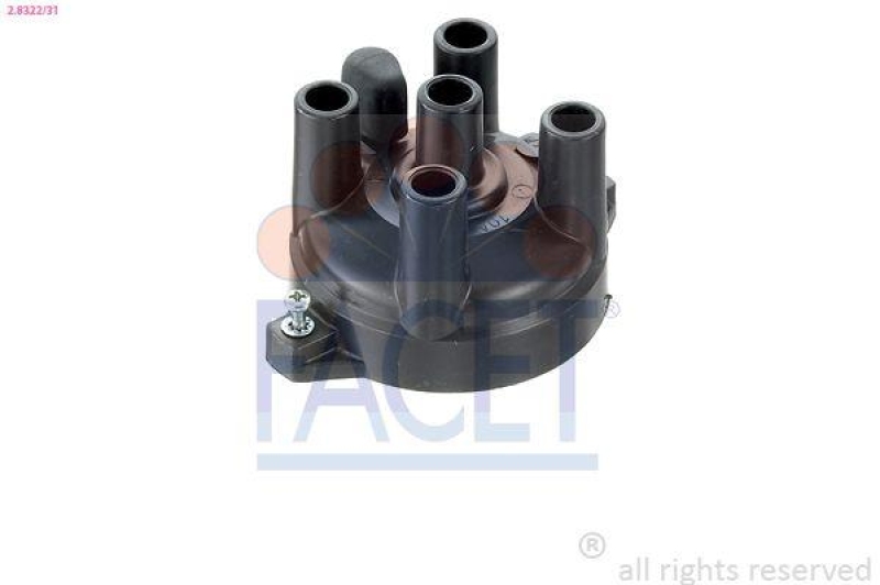 FACET Distributor Cap Made in Italy - OE Equivalent